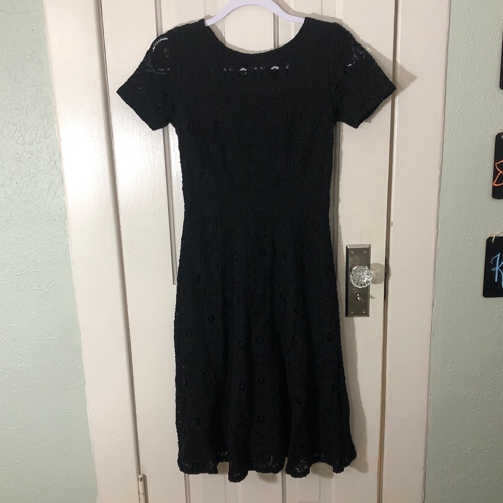 Black Lace Dress